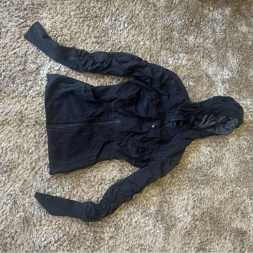 Lululemon Athletica Black Utility Jacket